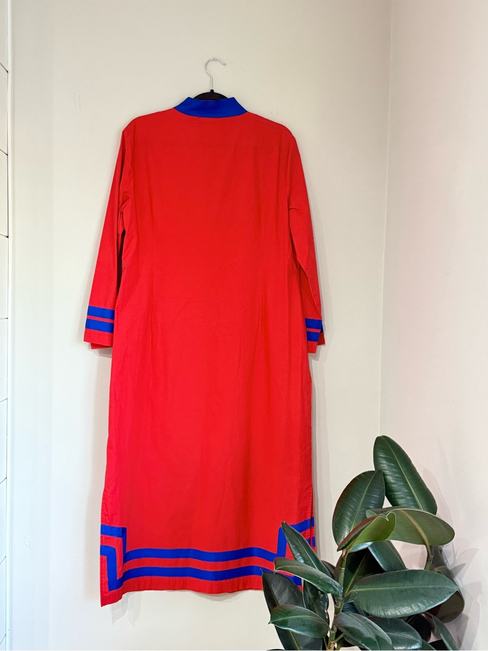Sail to Sable Red & Blue Tunic Dress XL - Picture 8 of 9
